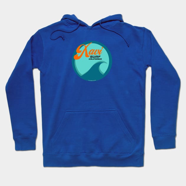 Xavi Surf California Hoodie by Kytchensync